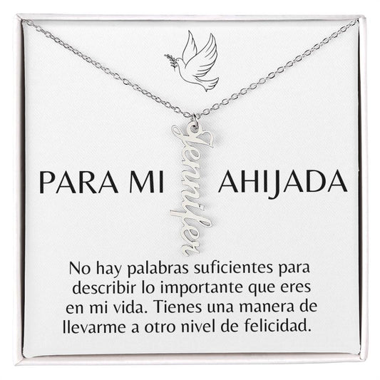 collar para mi ahijada, communion gift, gift for goddaughter, first holy communion,  from godparents, de madirina, de padrinos