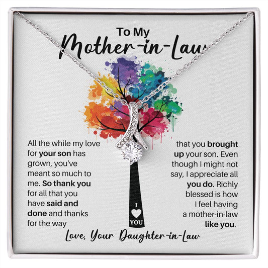 To My Mother In Law / From Daughter In Law / Tree