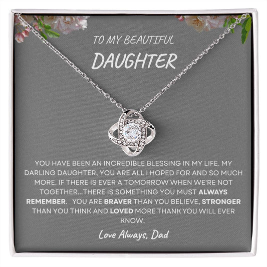 To My Beautiful Daughter / From Dad