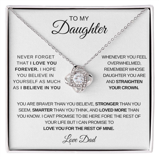 To My Daughter / From Dad / Never Forget